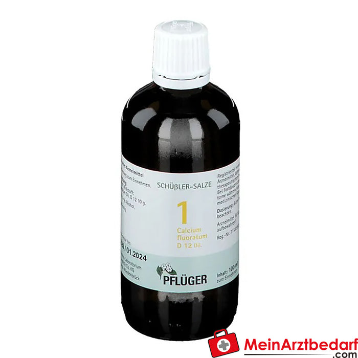 Krople Biochemie Pflüger® No. 1 Calcium fluoratum D12