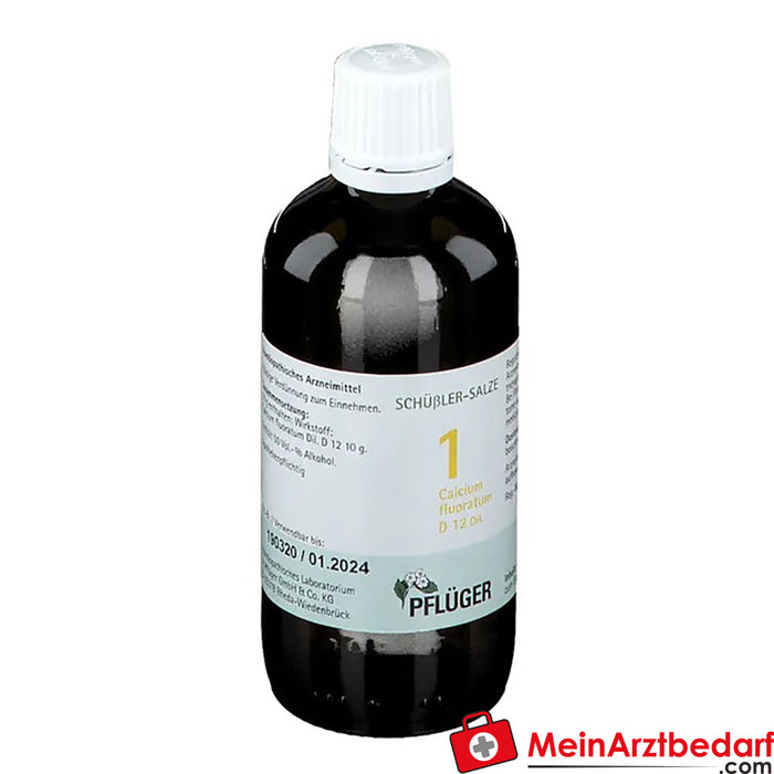 Biochemie Pflüger® 1 号氟化钙 D12 滴剂