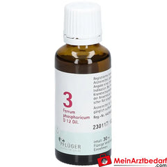 Biochemie Pflüger® Nr. 3 Ferrum phosphoricum D12 Tropfen.
