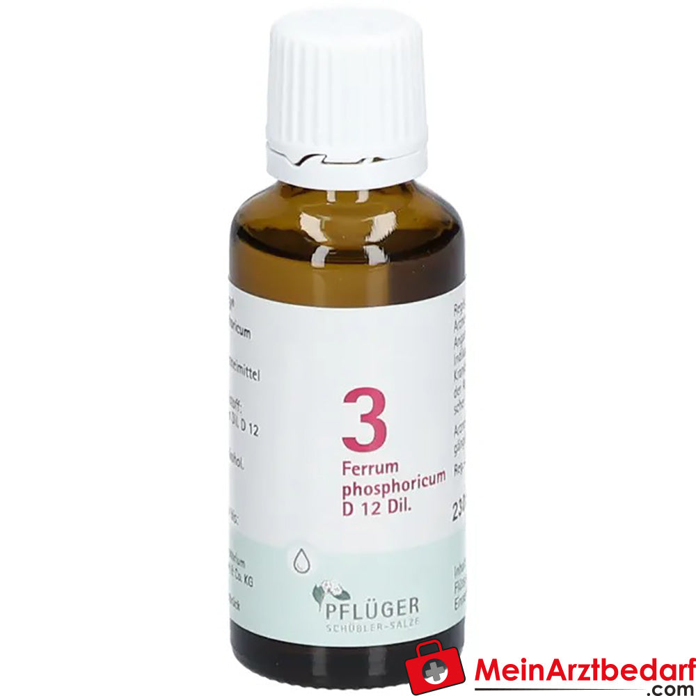 Biochemie Pflüger® Nr. 3 Ferrum phosphoricum D12 Tropfen.