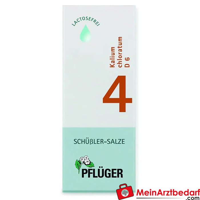 Biochemie Pflüger® No. 4 Potasyum kloratum D6 damla
