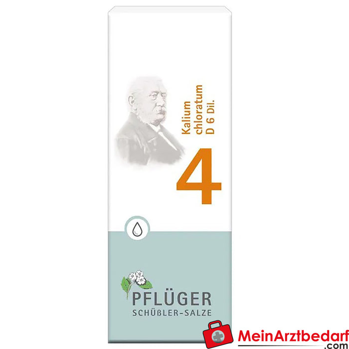 Biochemie Pflüger® No. 4 Potassium chloratum D6 krople