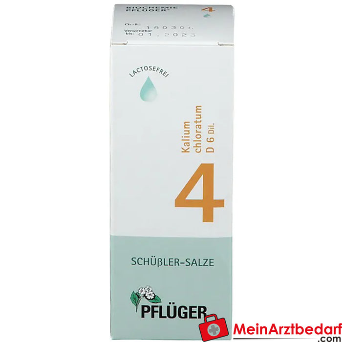 Biochemie Pflüger® No. 4 Clorato de potássio D6 gotas