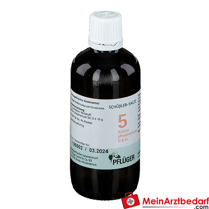 Biochemie Pflüger® No. 5 Gotas de fósforo potásico D6