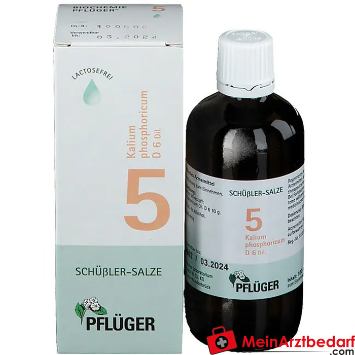 Biochemie Pflüger® No. 5 Potasyum fosforikum D6 damla
