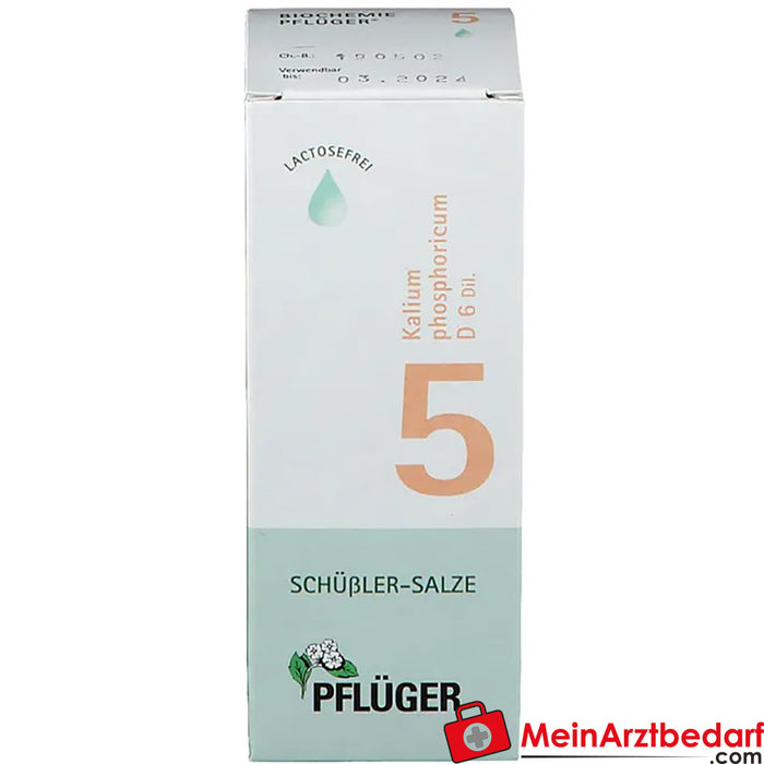 Biochemie Pflüger® No. 5 Potassio fosforico D6 gocce