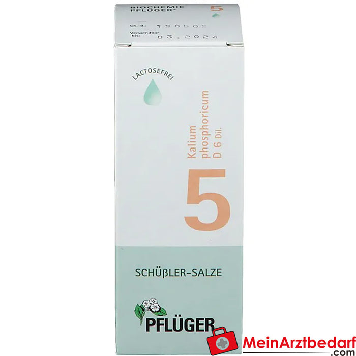 Biochemie Pflüger® No. 5 Gotas de fósforo potásico D6