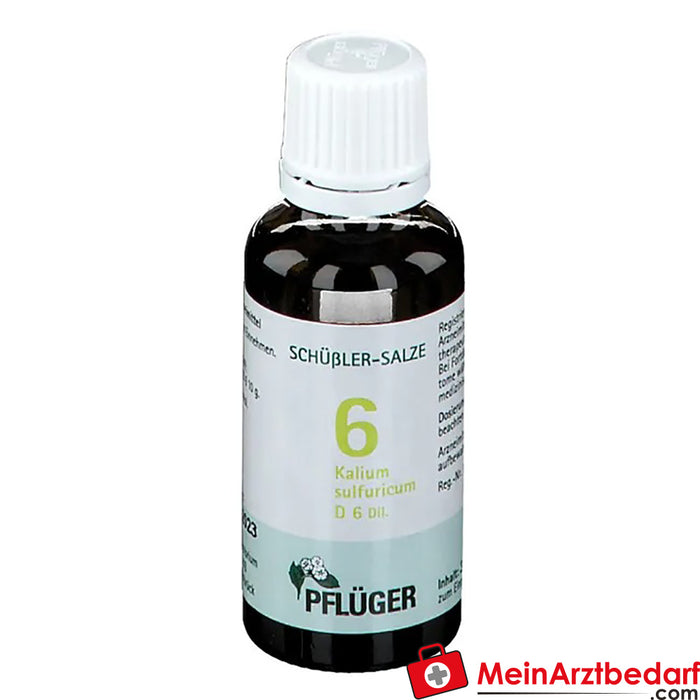 Biochemie Pflüger® No. 6 Potassium sulphuricum D6 gocce