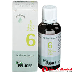 Biochemie Pflüger® Nr. 6 Kalium sulfuricum D6 Tropfen.