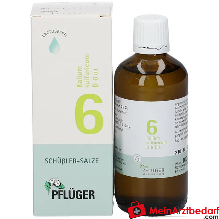 Biochemie Pflüger® No. 6 Potassium sulphuricum D6 gocce