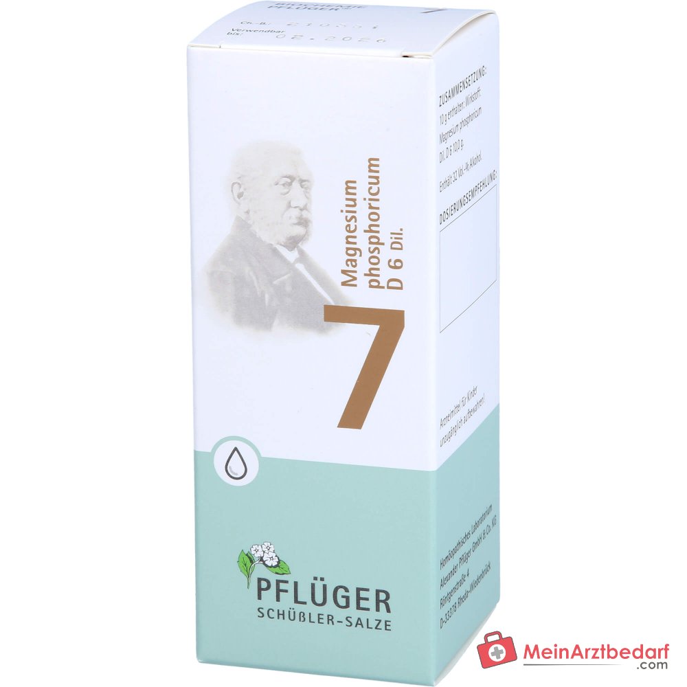 Biochemie Pflüger® No. 7 Magnesium phosphoricum D6 krople 1000 mg