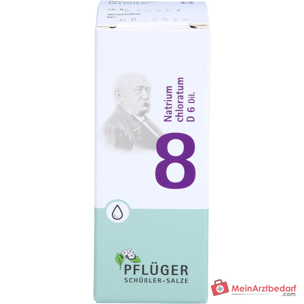 Biochimica Pflüger n. 8 Natrium chloratum D6 gocce 1000 mg