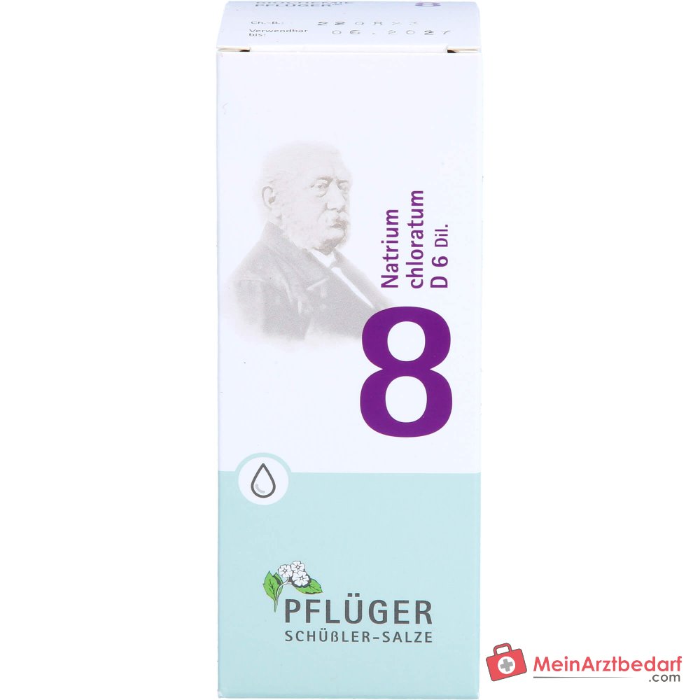 Biochimica Pflüger n. 8 Natrium chloratum D6 gocce 1000 mg