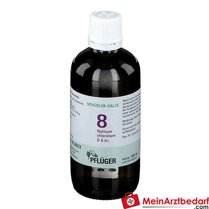 Krople Biochemie Pflüger® No. 8 Natrium chloratum D6