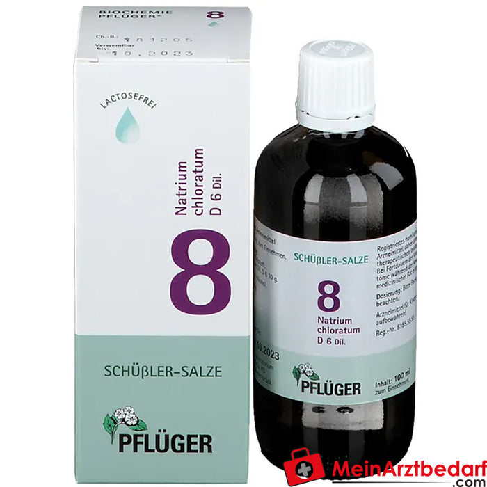 生物化学 Pflüger® 8 号氯化钠 D6 滴剂