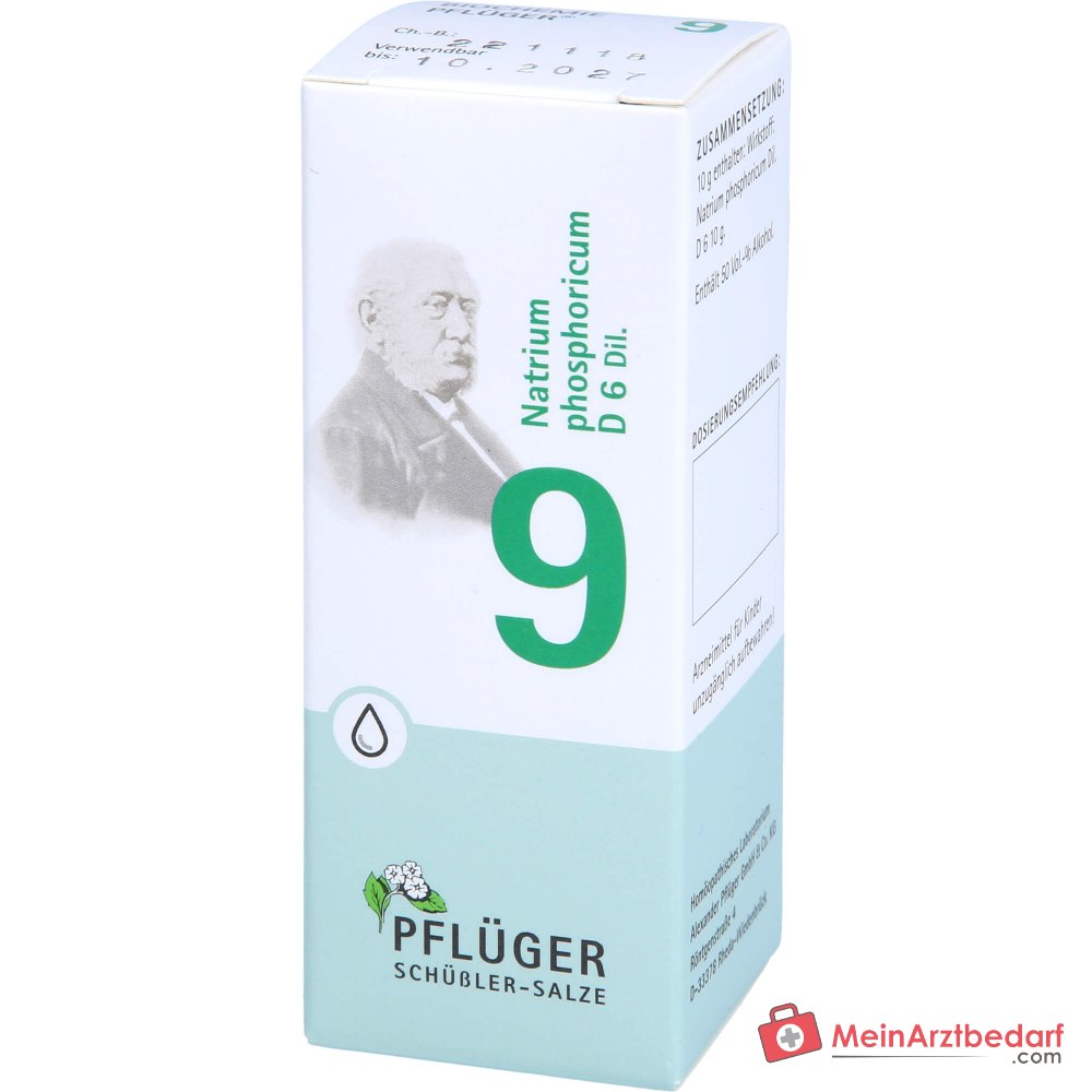 Biochemie Pflüger Nr. 9 Natrium phosphoricum D6 Tropfen 10 ml