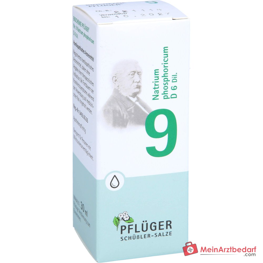 Biochemie Pflüger Nr. 9 Natrium phosphoricum D6 Tropfen 10 ml