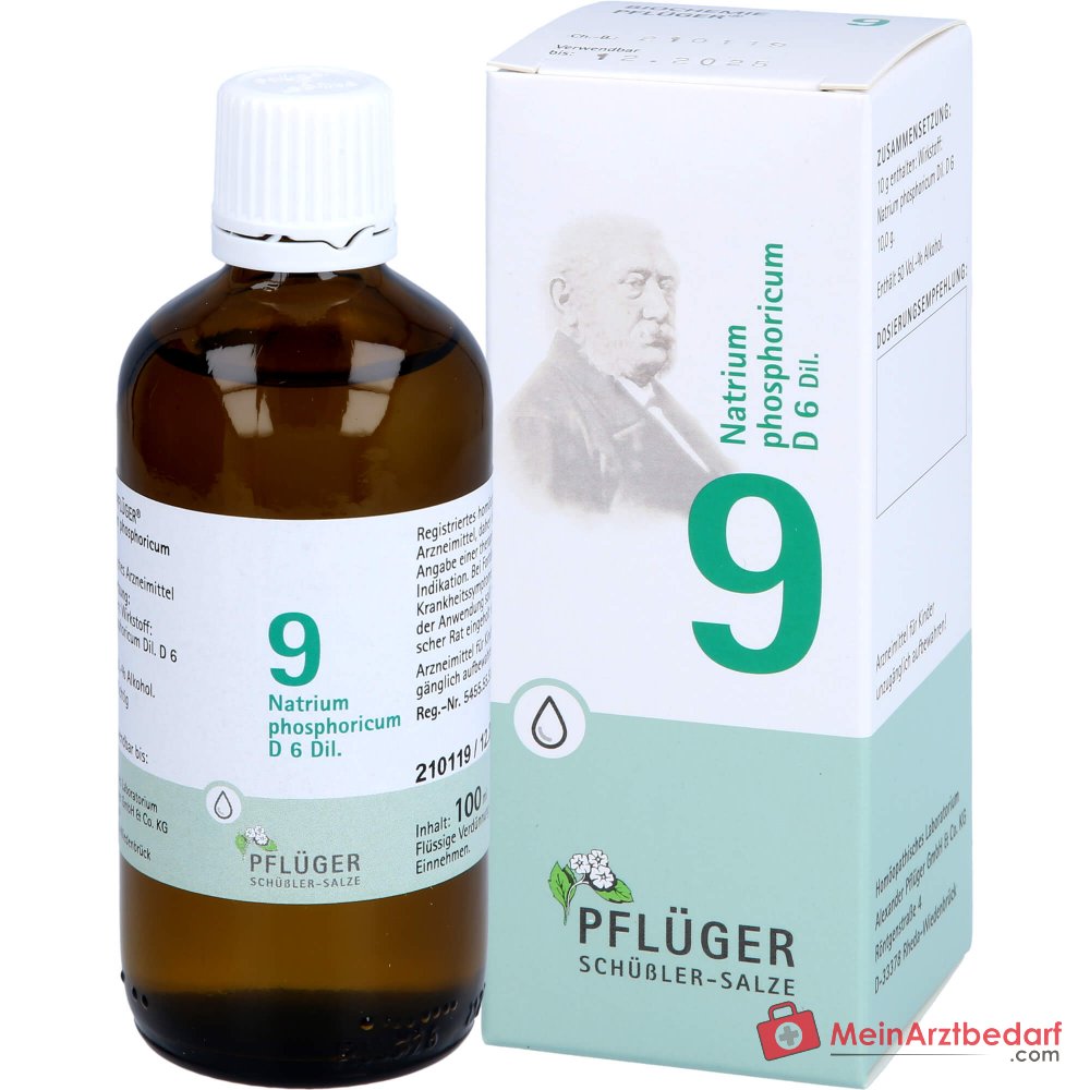 Biochemie Pflüger Nr. 9 Natrium phosphoricum D6 Tropfen 10 ml