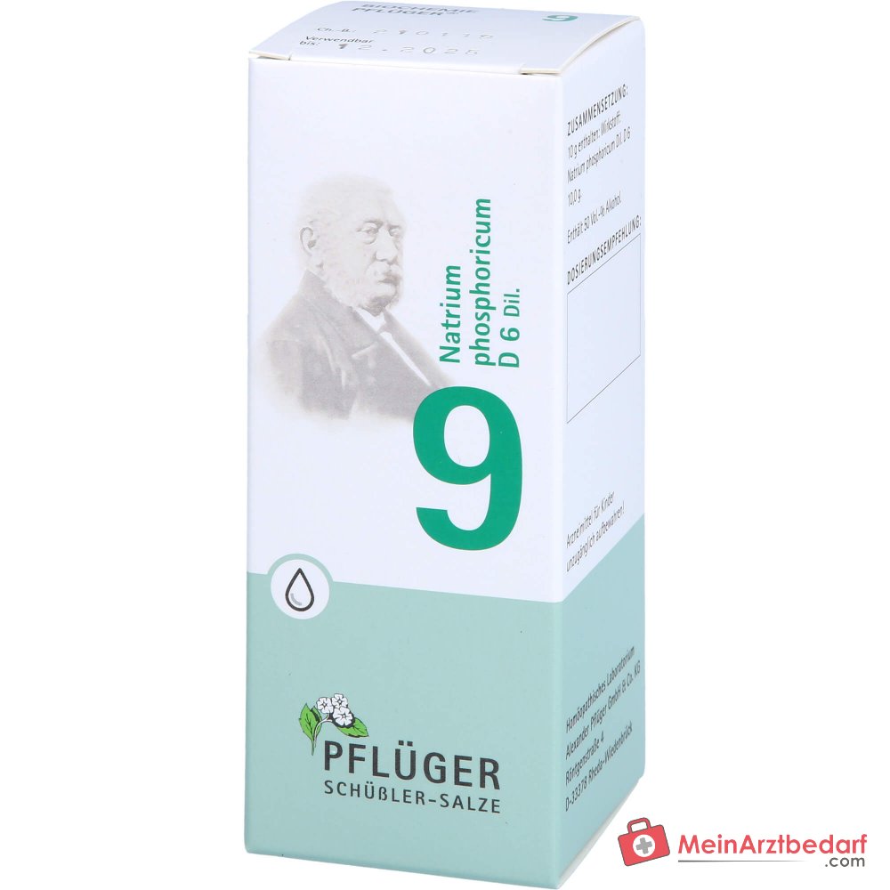 Biochemie Pflüger Nr. 9 Natrium phosphoricum D6 Tropfen 10 ml