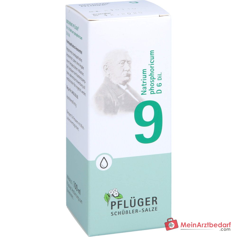Biochemie Pflüger Nr. 9 Natrium phosphoricum D6 Tropfen 10 ml