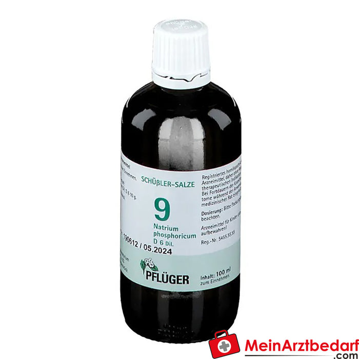 Krople Biochemie Pflüger® No. 9 Natrium phosphoricum D6