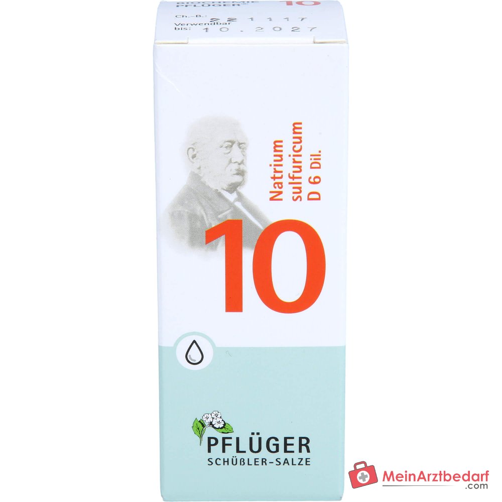 Biochemie Pflüger Nr. 10 Natrium sulfuricum D6 Tropfen
