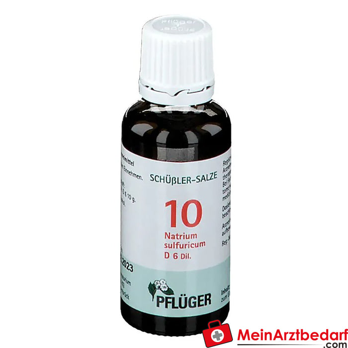 Biochemie Pflüger® Nr. 10 Natrium sulfuricum D6 Druppels