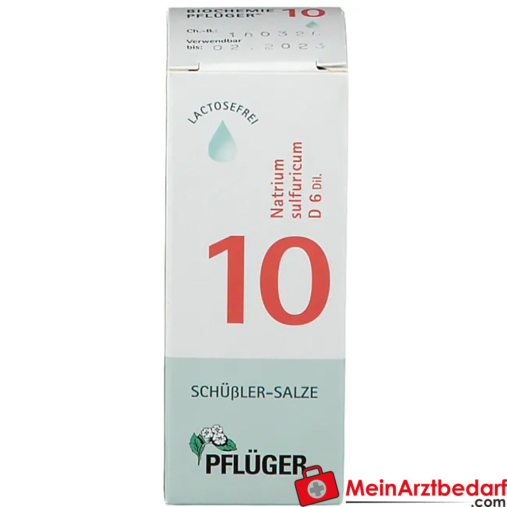 Biochemie Pflüger® Nr. 10 Natrium sulfuricum D6 Tropfen.