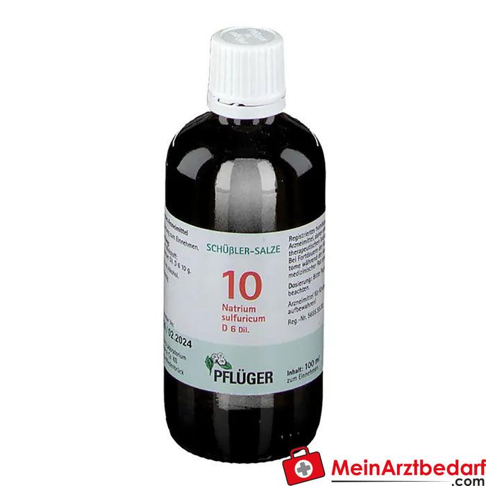 Biochemie Pflüger® No. 10 Natrium sulfuricum D6 Gotas