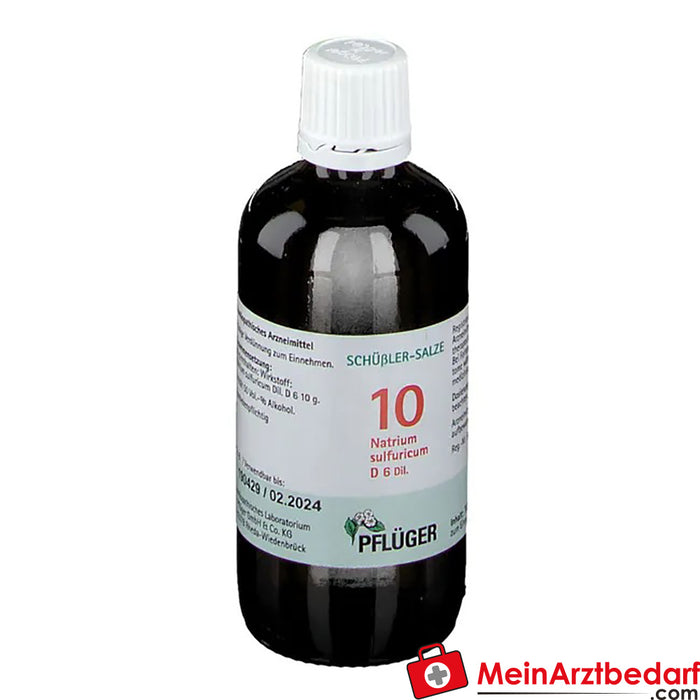 Biochemie Pflüger® No. 10 Natrium sulfuricum D6 Gocce