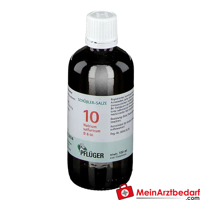 Biochemie Pflüger® No. 10 Natrium sulfuricum D6 Gotas