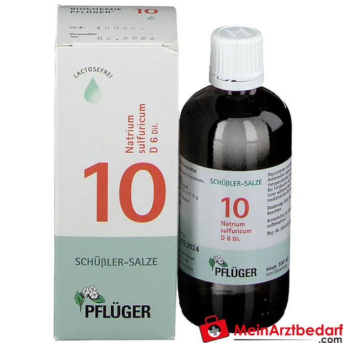 Biochemie Pflüger® No. 10 Natrium sulfuricum D6 Gocce