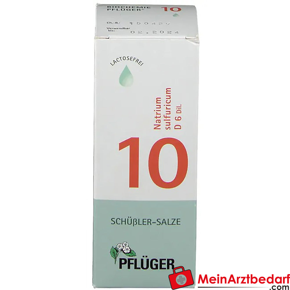 Biochemie Pflüger® Nr. 10 Natrium sulfuricum D6 Tropfen.