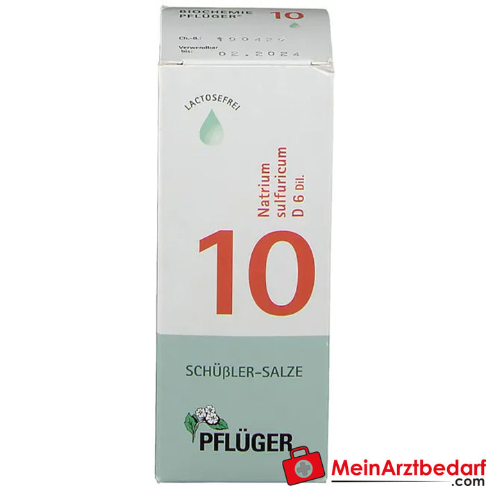 Biochemie Pflüger® No. 10 Natrium sulfuricum D6 Gocce