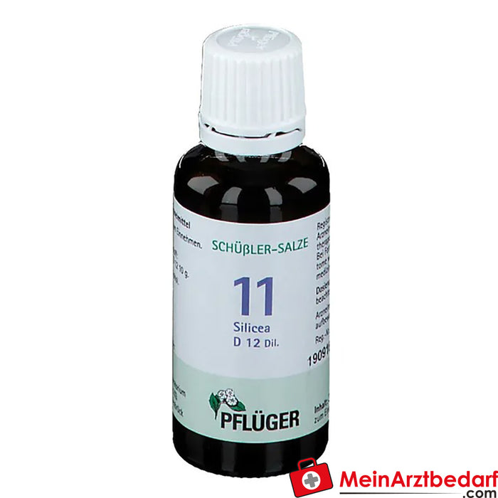 Biochemie Pflüger® 11 号 Silicea D12 滴剂