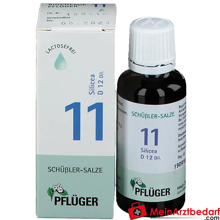 Biochemie Pflüger® N° 11 Silicea D12 gouttes