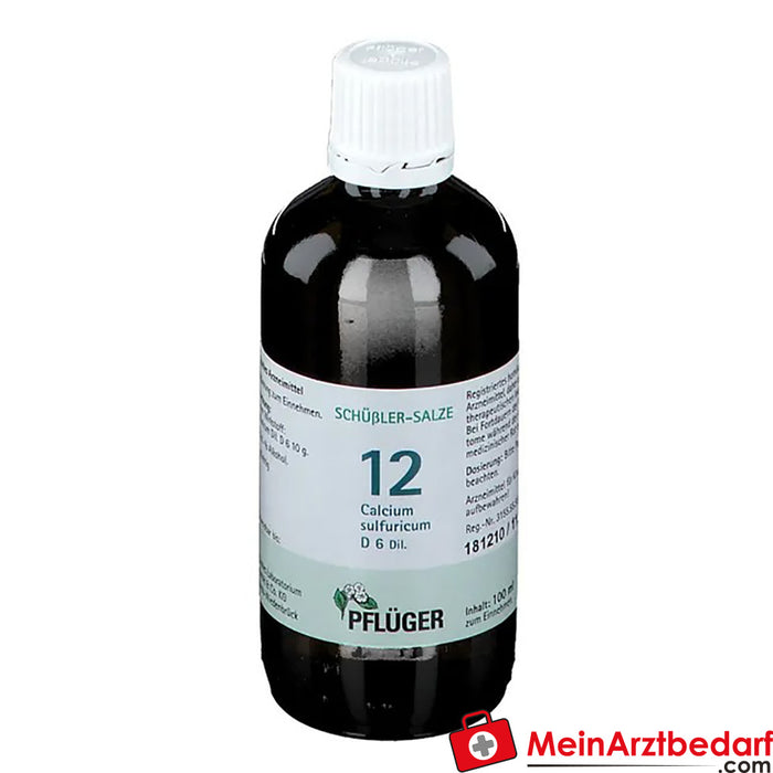 生物化学 Pflüger® 12 号硫酸钙 D6 滴剂