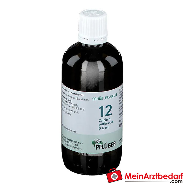 生物化学 Pflüger® 12 号硫酸钙 D6 滴剂