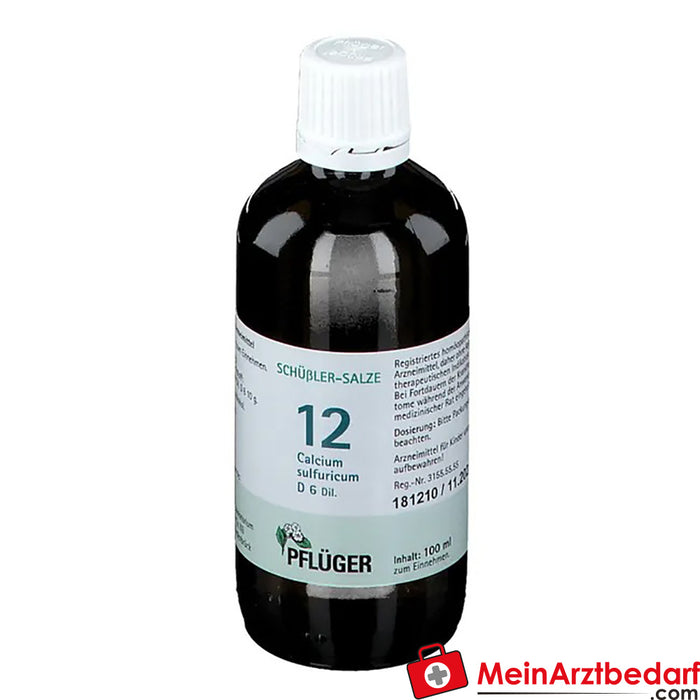 生物化学 Pflüger® 12 号硫酸钙 D6 滴剂