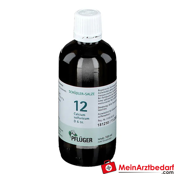 Biochemie Pflüger® Nº 12 Calcium sulfuricum D6 Gotas