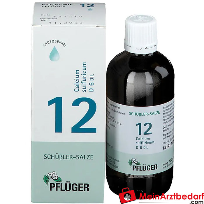 生物化学 Pflüger® 12 号硫酸钙 D6 滴剂