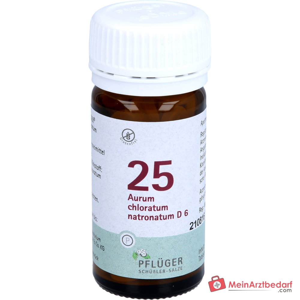 Biochemie Pflüger 25 Aurum chloratum natronatum D6 250 mg tabletten