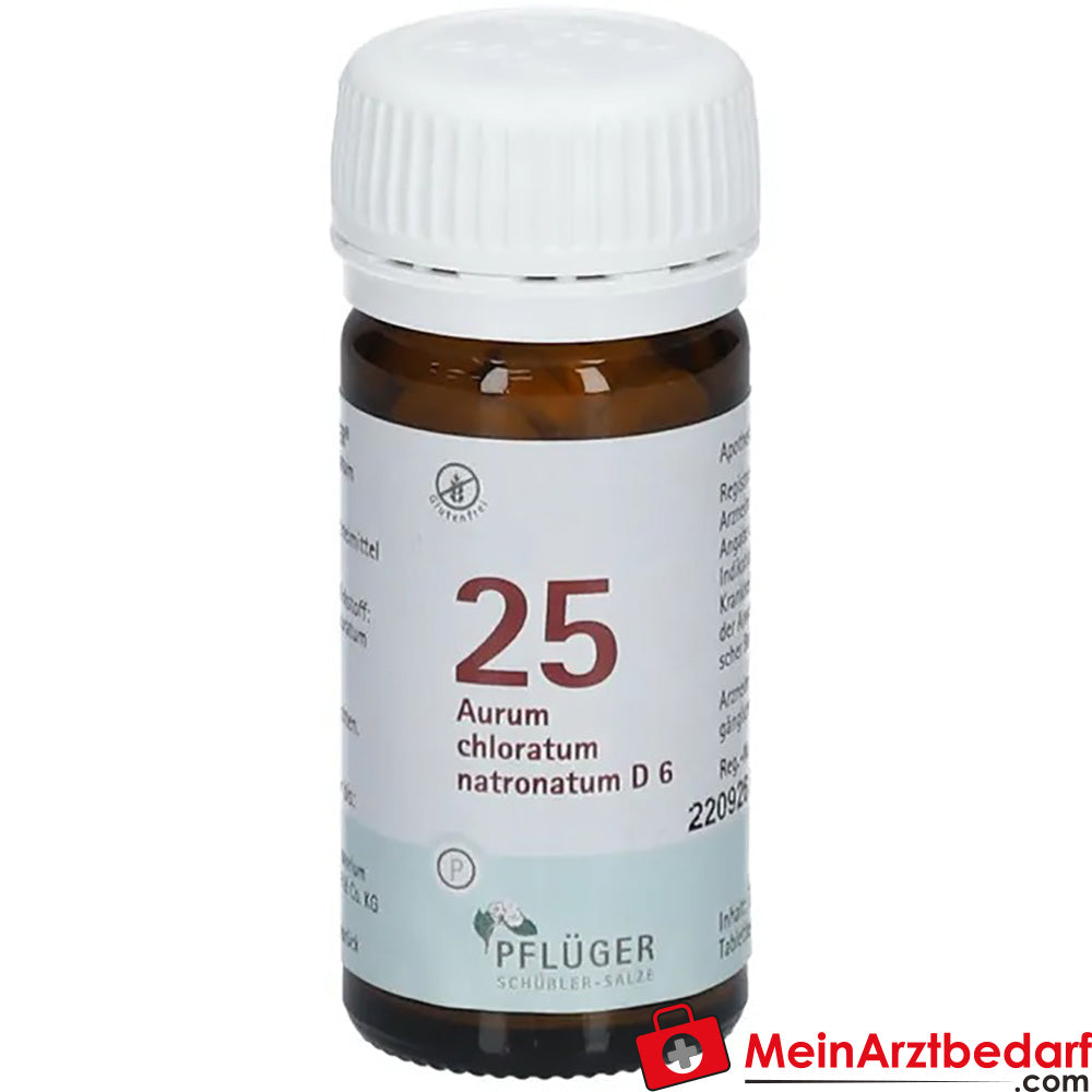 Biochemie Pflüger® Nr. 25 Aurum chloratum natronatum D6 Tabletten.