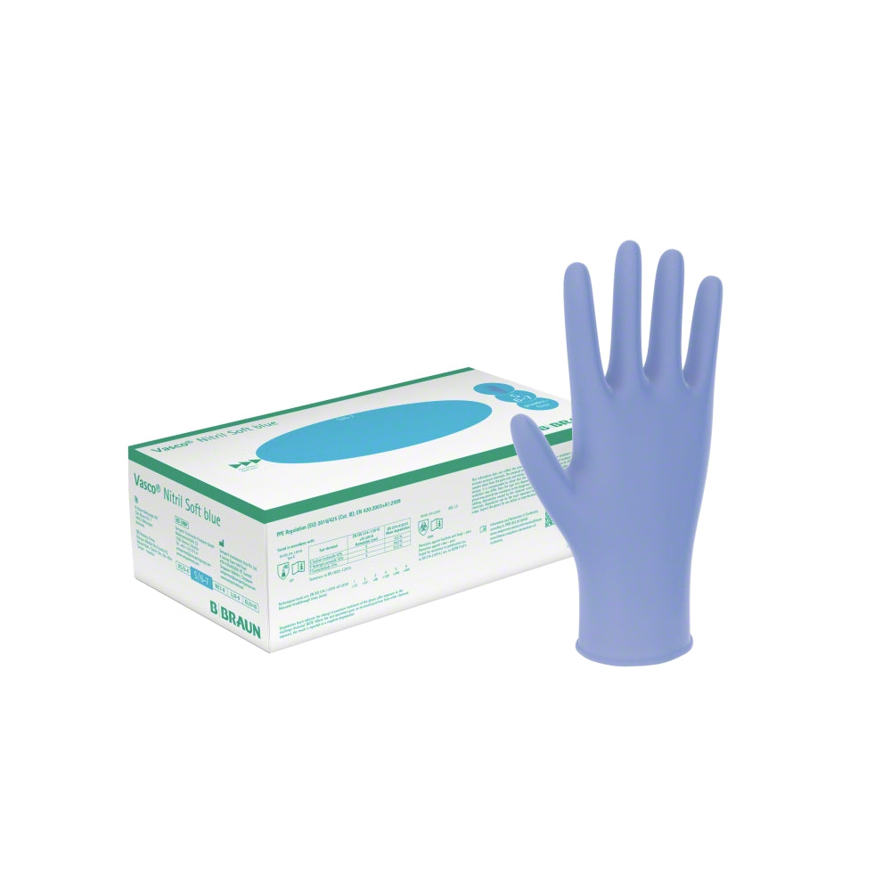 B. Braun Vasco Nitril Soft blue