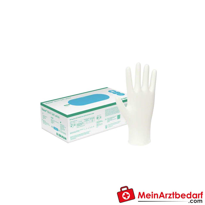 B. Braun Vasco Nitril Soft white, gants d'examen extra souples