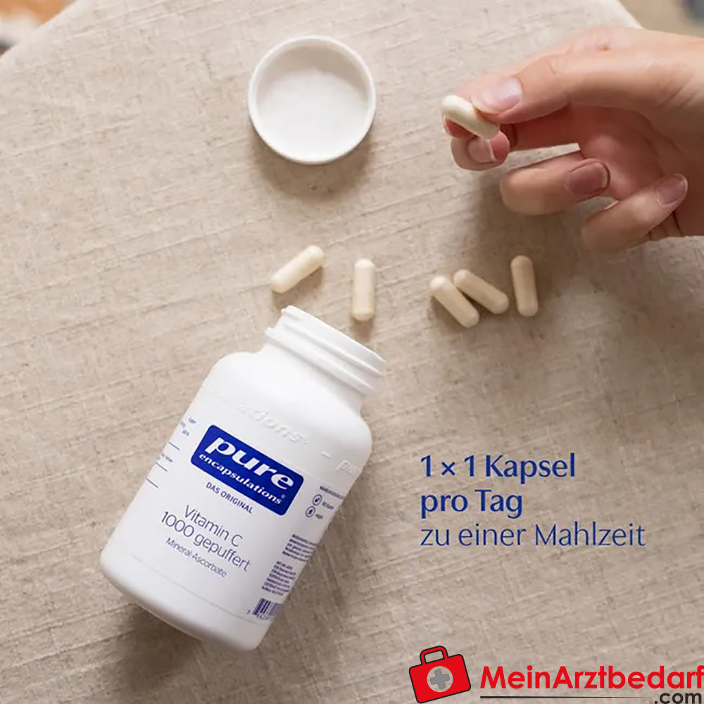 Pure Encapsulations® Vitamin C 1000 Gepuffert.