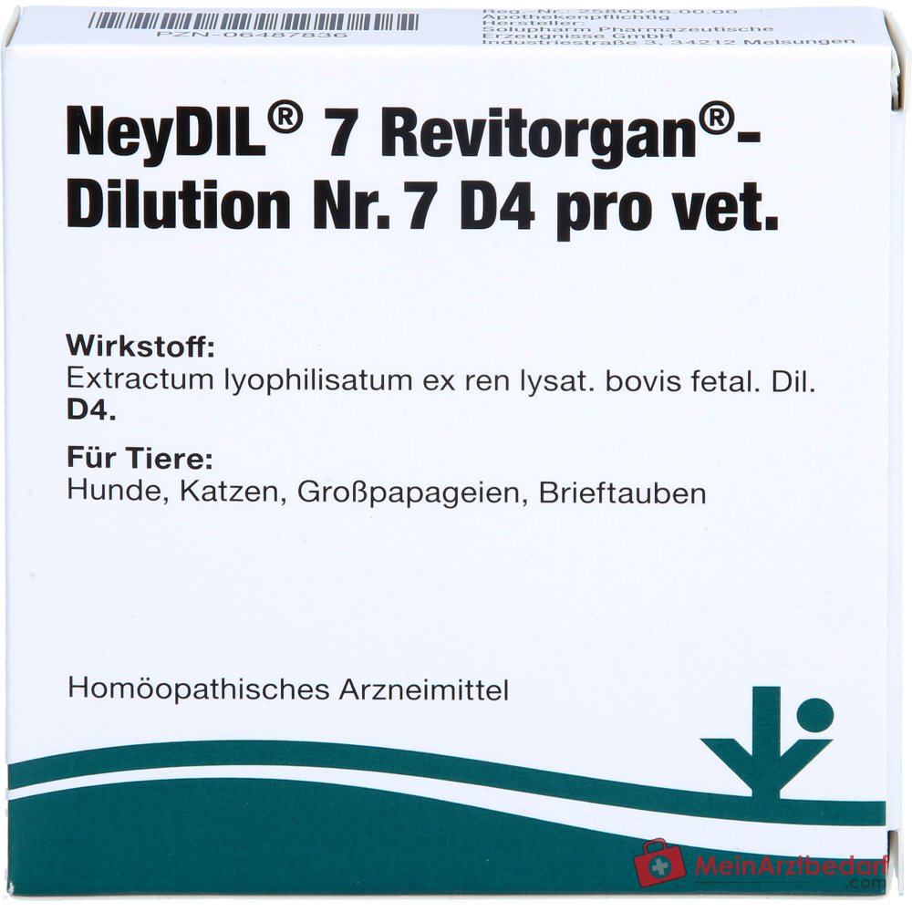 vitOrgan Neydil No.7 D4 pro dierenarts ampullen 5 x 2 ml
