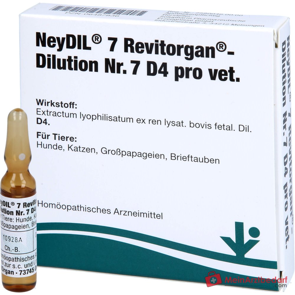 vitOrgan Neydil No.7 D4 pro dierenarts ampullen 5 x 2 ml