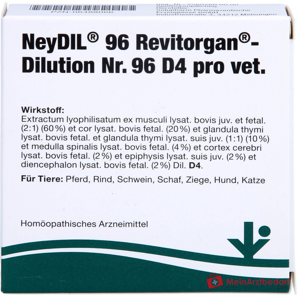 NeyDIL 96 Revit D4 pro dierenarts. Oplossing voor injectie 5 x 2 ml