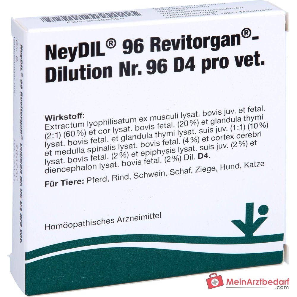 NeyDIL 96 Revit D4 pro dierenarts. Oplossing voor injectie 5 x 2 ml